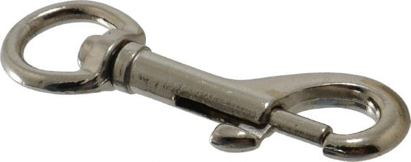 Oval Swivel Eye Bolt Snap: 60 lb Load Capacity MPN:67790360