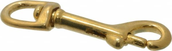 Oval Swivel Eye Bolt Snap: 70 lb Load Capacity MPN:67790527