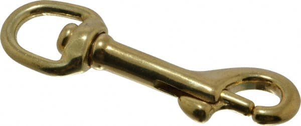 Oval Swivel Eye Bolt Snap: 50 lb Load Capacity MPN:67790543