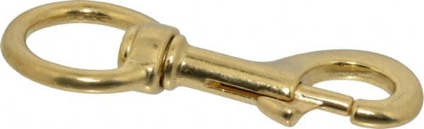 Oval Swivel Eye Bolt Snap: 120 lb Load Capacity MPN:67790626