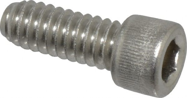 Hex Socket Cap Screw: 1/4-20 UNC, 3/16