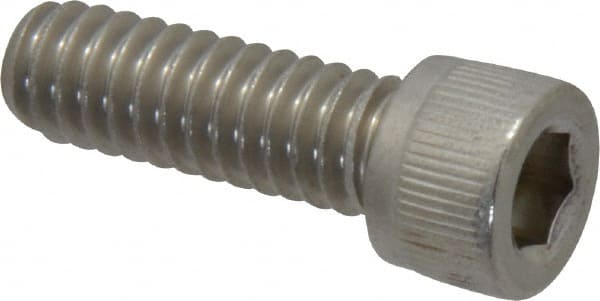 Hex Socket Cap Screw: 1/4-20 UNC, 3/16