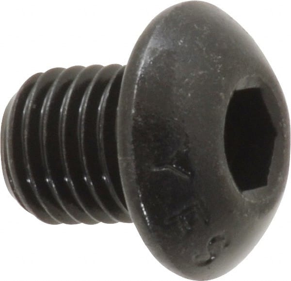 Button Socket Cap Screw: 5/16-24 x 3/8, Alloy Steel, Black Oxide Coated MPN:201143PR