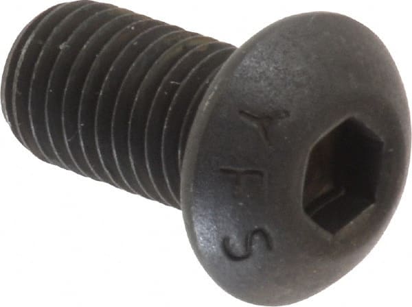 Button Socket Cap Screw: 5/16-24 x 5/8, Alloy Steel, Black Oxide Coated MPN:201147PR