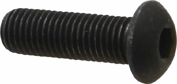 Button Socket Cap Screw: 5/16-24 x 1, Alloy Steel, Black Oxide Coated MPN:201151PR