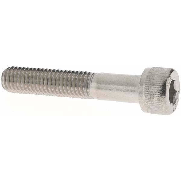 Hex Head Cap Screw: M8 x 1.25 x 45 mm, Grade 18-8 & Austenitic Grade A2 Stainless Steel, Uncoated MPN:47548