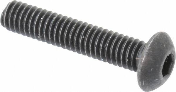 Button Socket Cap Screw: Alloy Steel, Black Oxide Coated MPN:565031PS