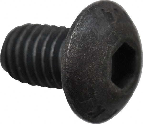 Button Socket Cap Screw: Alloy Steel, Black Oxide Coated MPN:565049PS