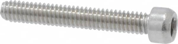 Hex Socket Cap Screw: #1-72 UNF, 1/16