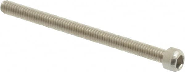 Hex Socket Cap Screw: #1-72 UNF, 1/16