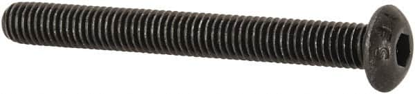 Button Socket Cap Screw: #10-32 x 1-3/4, Alloy Steel, Black Oxide Coated MPN:701115PR