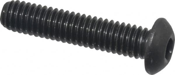 Button Socket Cap Screw: 5/16-18 x 1-1/2, Alloy Steel, Black Oxide Coated MPN:701147PR