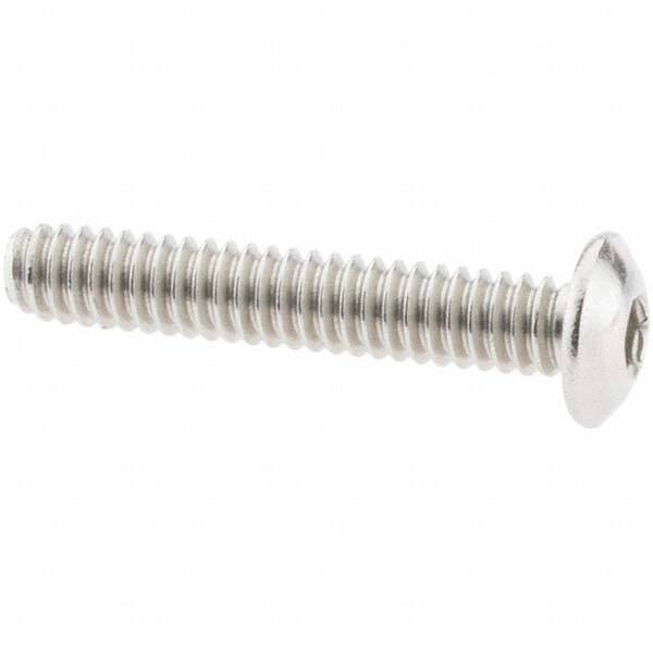 Button Socket Cap Screw: #2-56 x 1/2, Stainless Steel MPN:93045