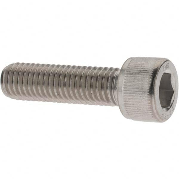 Hex Head Cap Screw: M10 x 1.50 x 35 mm, Grade 18-8 & Austenitic Grade A2 Stainless Steel MPN:MP47554