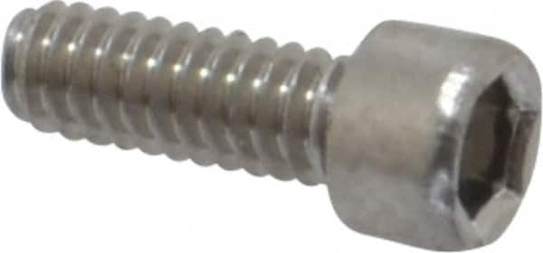 Hex Socket Cap Screw: #2-56 UNC, 5/64