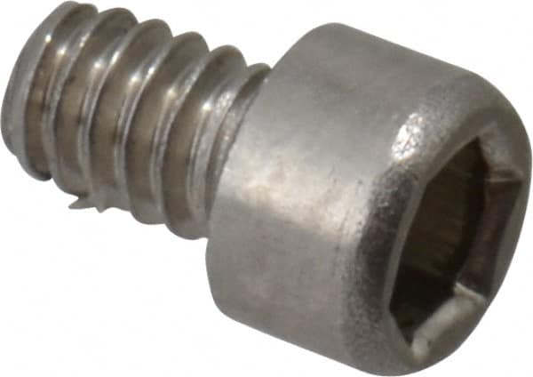 Hex Socket Cap Screw: #2-56 UNC, 5/64