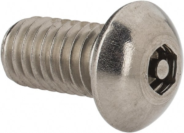 Machine Screw: 3/8-16 x 3/4, Stainless Steel, Uncoated MPN:R88444391