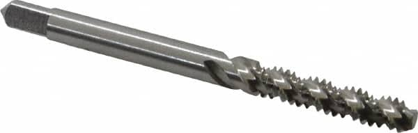 Spiral Flute Tap: #10-24 UNC, 3 Flutes, Bottoming, 2B/3B Class of Fit, High Speed Steel, Bright/Uncoated MPN:MSC-04609830