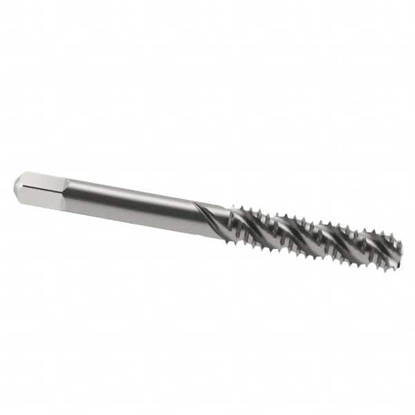 Spiral Flute Tap: 1/4-20 UNC, 3 Flutes, Bottoming, 3B Class of Fit, High Speed Steel, Bright/Uncoated MPN:MSC-04619227