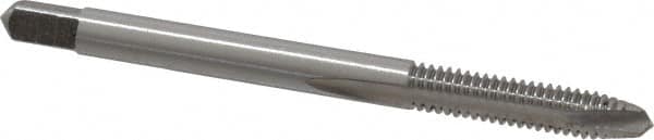Spiral Point Tap: #8-32 UNC, 2 Flutes, Plug, 3B Class of Fit, High Speed Steel, Bright Finish MPN:MSC-04507323