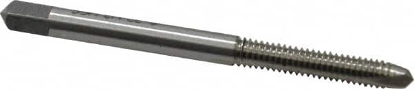 Spiral Point Tap: #8-32 UNC, 2 Flutes, Plug, 2B Class of Fit, High Speed Steel, Bright Finish MPN:MSC-04517322