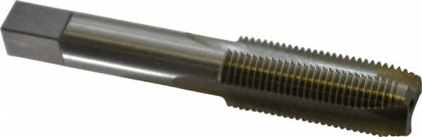 Spiral Point Tap: 11/16-16, UNS, 3 Flutes, Plug, High Speed Steel, Bright Finish MPN:MSC-04546461