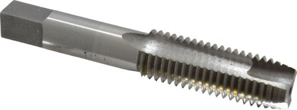 Spiral Point Tap: 3/4-10 UNC, 3 Flutes, Plug, High Speed Steel, Bright Finish MPN:MSC-04547105