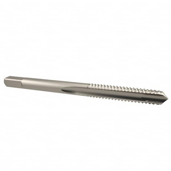 Spiral Point Tap: 5/16-18 UNC, 2 Flutes, Plug, 2B Class of Fit, High Speed Steel, Bright Finish MPN:MSC-04551180