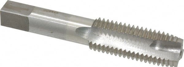 Spiral Point Tap: 7/8-9 UNC, 3 Flutes, Plug, 3B Class of Fit, High Speed Steel, Bright Finish MPN:MSC-04558094