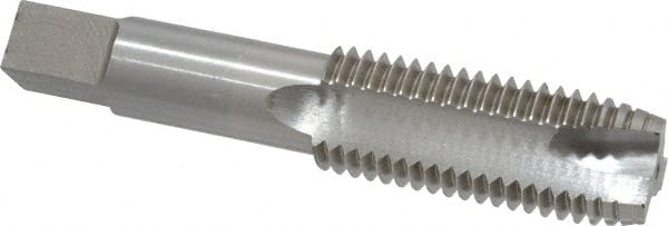 Spiral Point Tap: 1-8 UNC, 3 Flutes, Plug, 3B Class of Fit, High Speed Steel, Bright Finish MPN:MSC-04559084