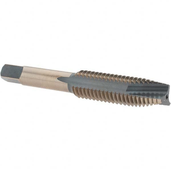 Spiral Point Tap: 1/2-13, UNC, 3 Flutes, Plug, High Speed Steel, Bright Finish MPN:BDNA-20664