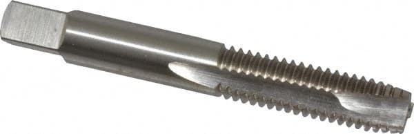 Spiral Point Tap: 3/8-16, UNC, 3 Flutes, Plug, High Speed Steel, Bright Finish MPN:JY4762167