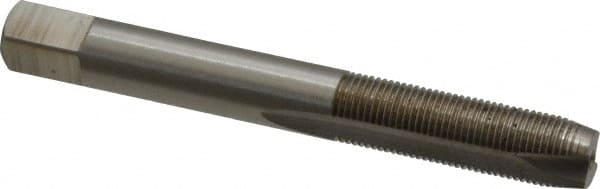 Spiral Point Tap: M8x0.75 Metric Fine, 2 Flutes, Plug, High Speed Steel, Bright Finish MPN:JY63326755