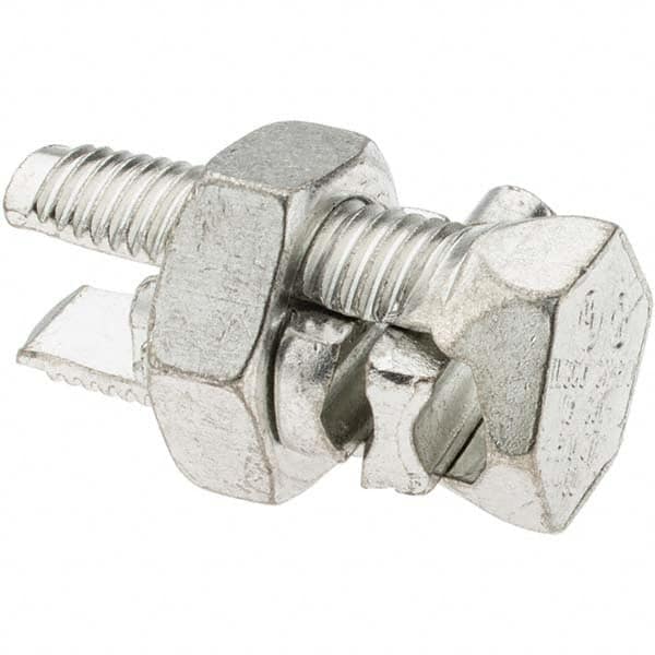 6 (Strand) to 2/0 AWG, Aluminum & Copper Wire Compatible, Silicon Bronze, Hex Split Bolt Connector MPN:BD-39867