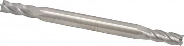 Square End Mill: 5/32'' Dia, 7/16'' LOC, 3/16'' Shank Dia, 2-1/4'' OAL, 4 Flutes, Cobalt MPN:547-0156