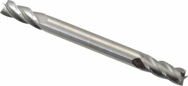 Square End Mill: 3/16'' Dia, 1/2'' LOC, 3/16'' Shank Dia, 2-1/4'' OAL, 4 Flutes, Cobalt MPN:547-0187