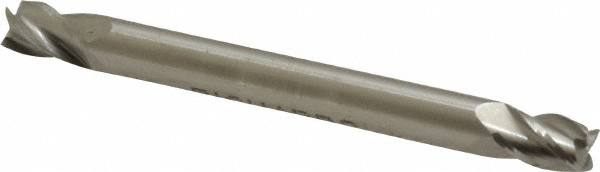 Square End Mill: 3/16'' Dia, 9/32'' LOC, 3/16'' Shank Dia, 2'' OAL, 4 Flutes, Cobalt MPN:549-0187