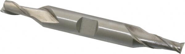 Square End Mill: 15/64'' Dia, 1/2'' LOC, 3/8'' Shank Dia, 3-1/8'' OAL, 2 Flutes, High Speed Steel MPN:720-2022