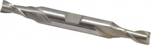 Square End Mill: 9/32'' Dia, 9/16'' LOC, 3/8'' Shank Dia, 3-1/8'' OAL, 2 Flutes, High Speed Steel MPN:720-2028