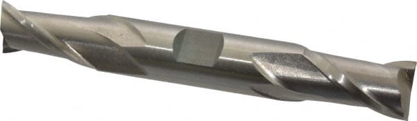 Square End Mill: 5/8'' Dia, 1-1/8'' LOC, 5/8'' Shank Dia, 4-1/2'' OAL, 2 Flutes, High Speed Steel MPN:720-2064