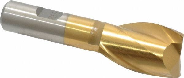 Square End Mill: 1'' Dia, 1-1/2'' LOC, 5/8'' Shank Dia, 3-5/8'' OAL, 2 Flutes, High Speed Steel MPN:722-1101