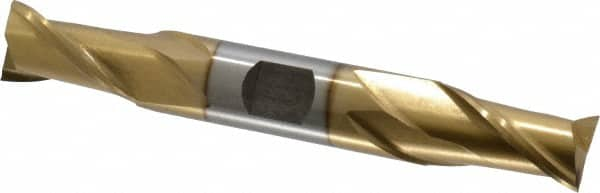 Square End Mill: 5/8'' Dia, 1-1/8'' LOC, 5/8'' Shank Dia, 4-1/2'' OAL, 2 Flutes, High Speed Steel MPN:722-2064