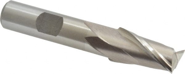 Square End Mill: 15 mm Dia, 1-1/8
