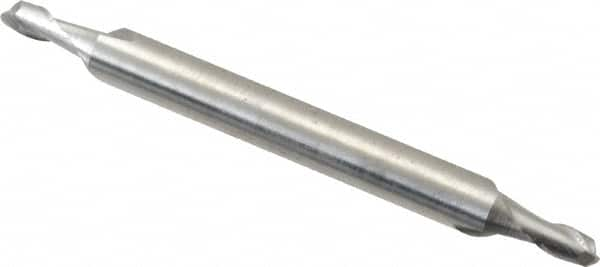 Square End Mill: 7/64'' Dia, 11/64'' LOC, 3/16'' Shank Dia, 2'' OAL, 2 Flutes, High Speed Steel MPN:842-0109