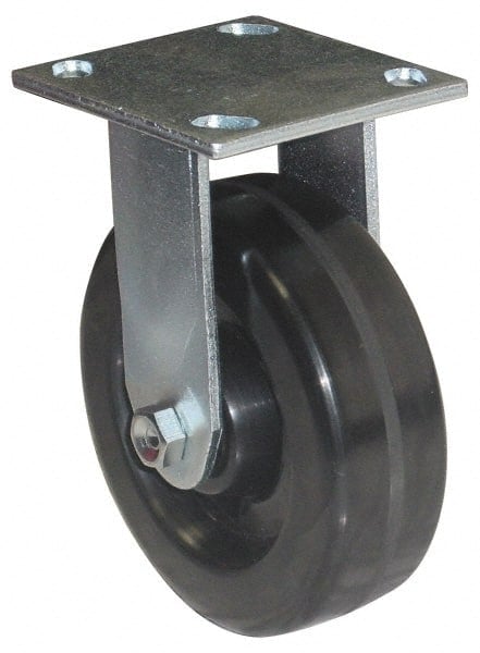 Rigid Top Plate Caster: Phenolic, 5