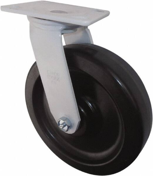 Swivel Top Plate Caster: Phenolic, 8