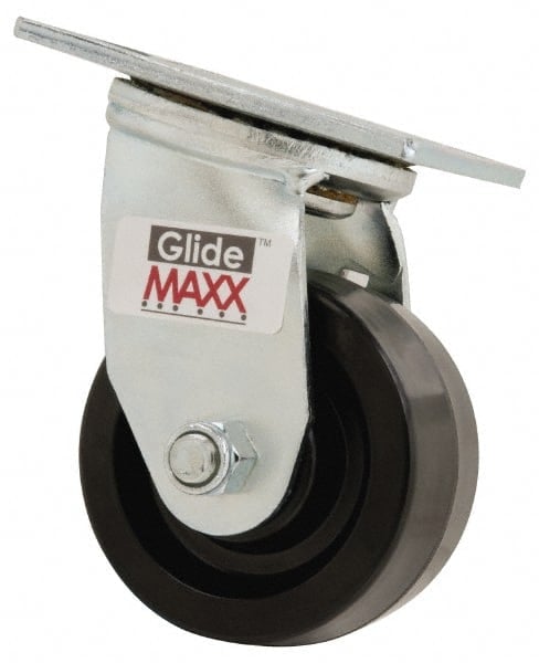 Swivel Top Plate Caster: Phenolic, 4