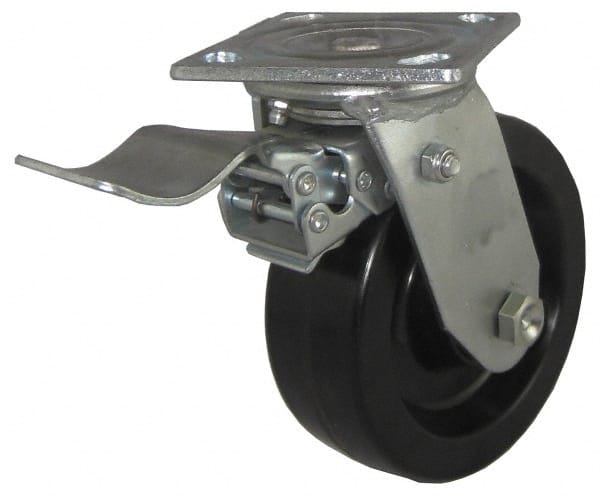 Swivel Top Plate Caster: Phenolic, 5