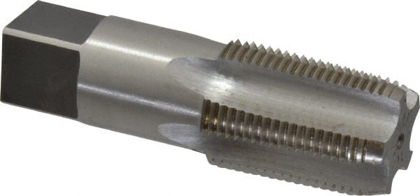 Standard Pipe Tap: 3/4-14, NPT, 5 Flutes, High Speed Steel, Bright/Uncoated MPN:MSC-04662078