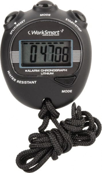 Water Resistant Digital Stopwatch MPN:WS-PE-STOP-001